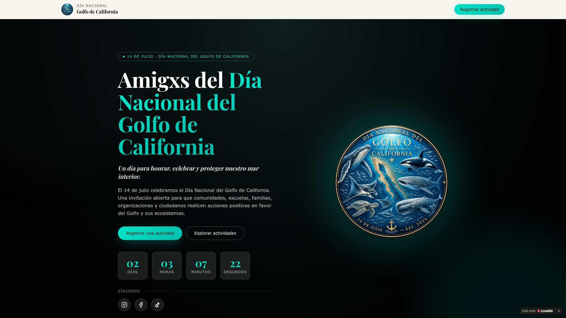 Captura de Día Nacional del Golfo de California